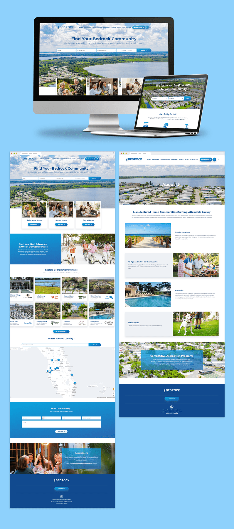 Bedrock Communities - Website