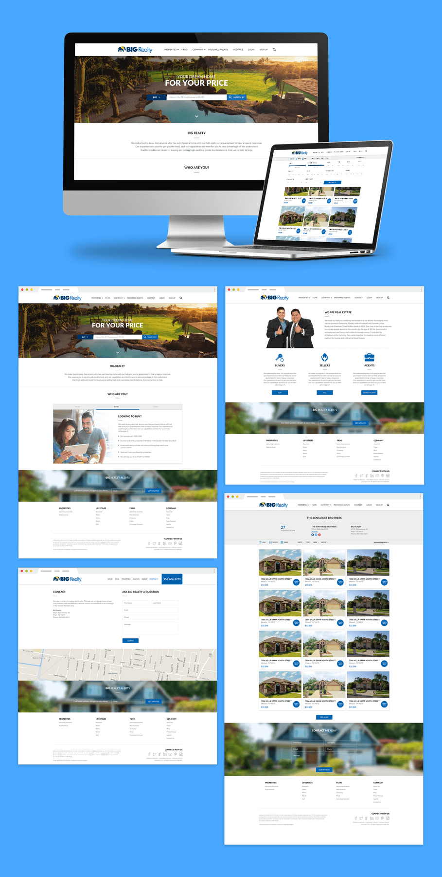 Big Realty - Website