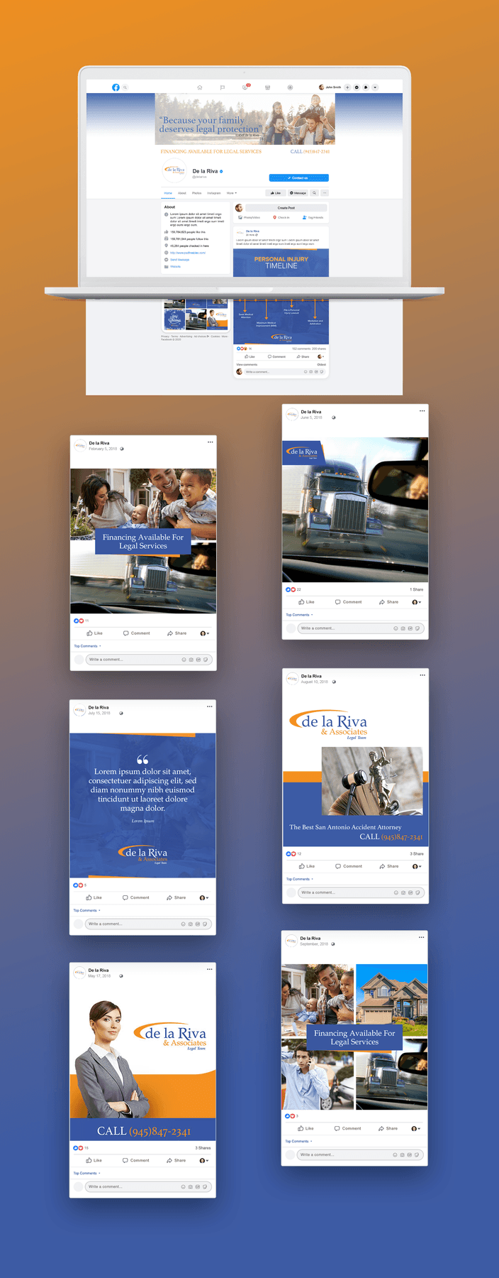 De La Riva Law - Social