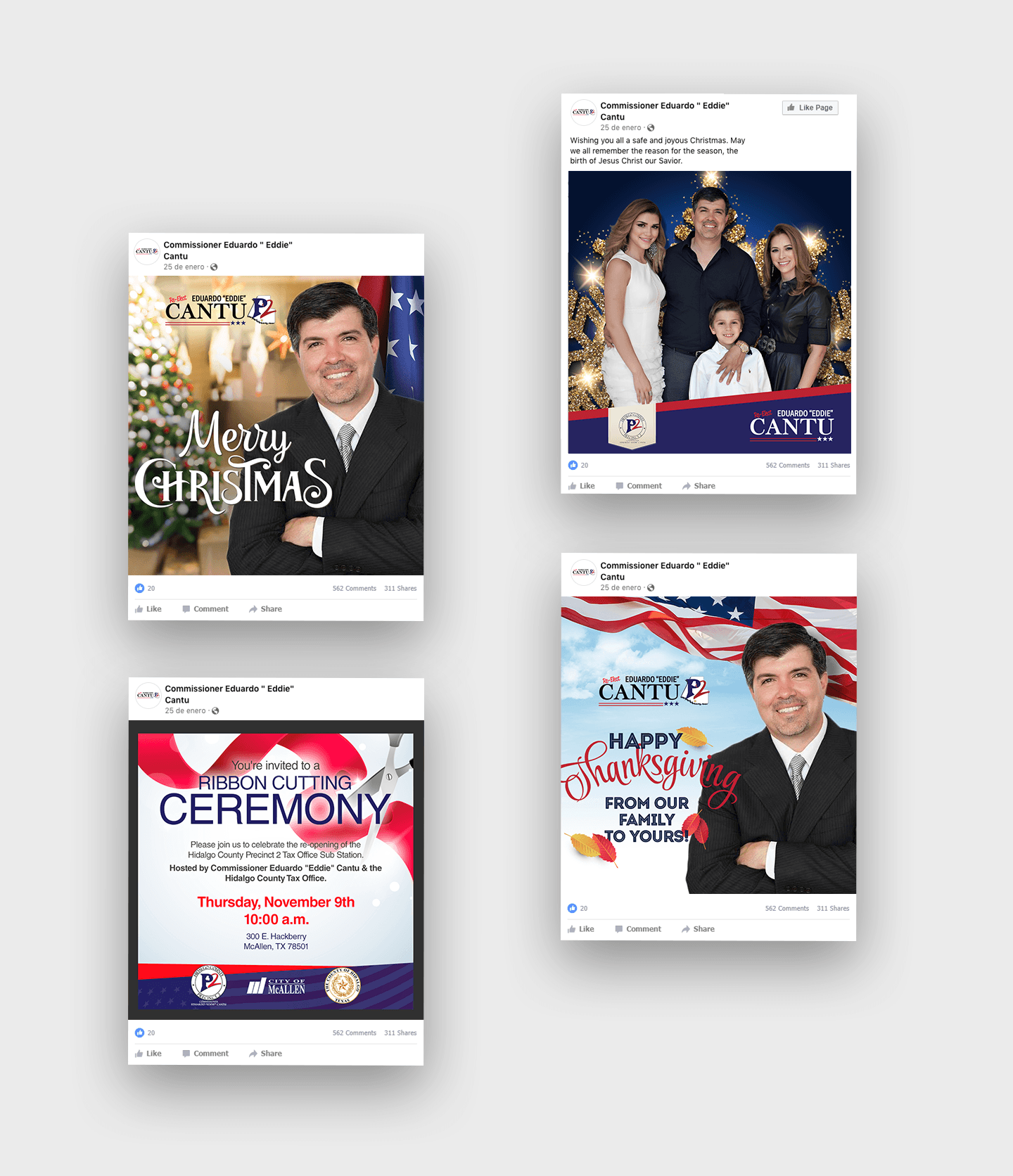 Eddie Cantu - Social