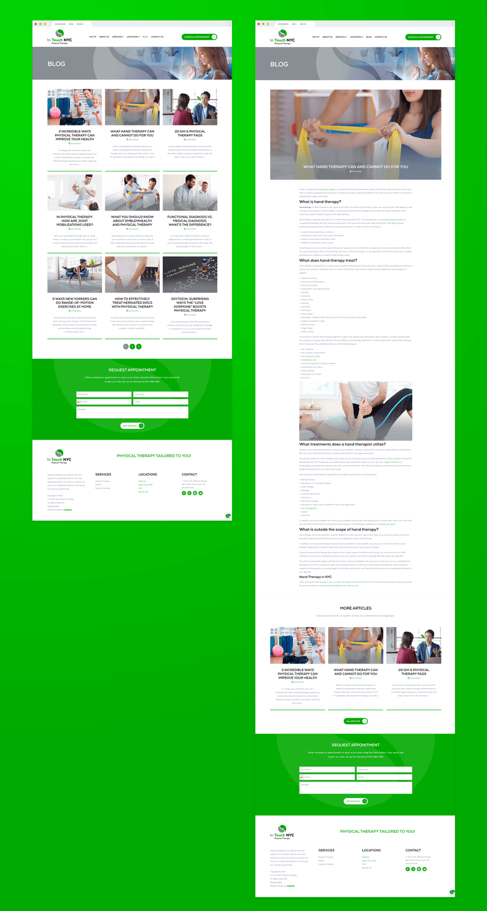 In Touch NYC PT - Website