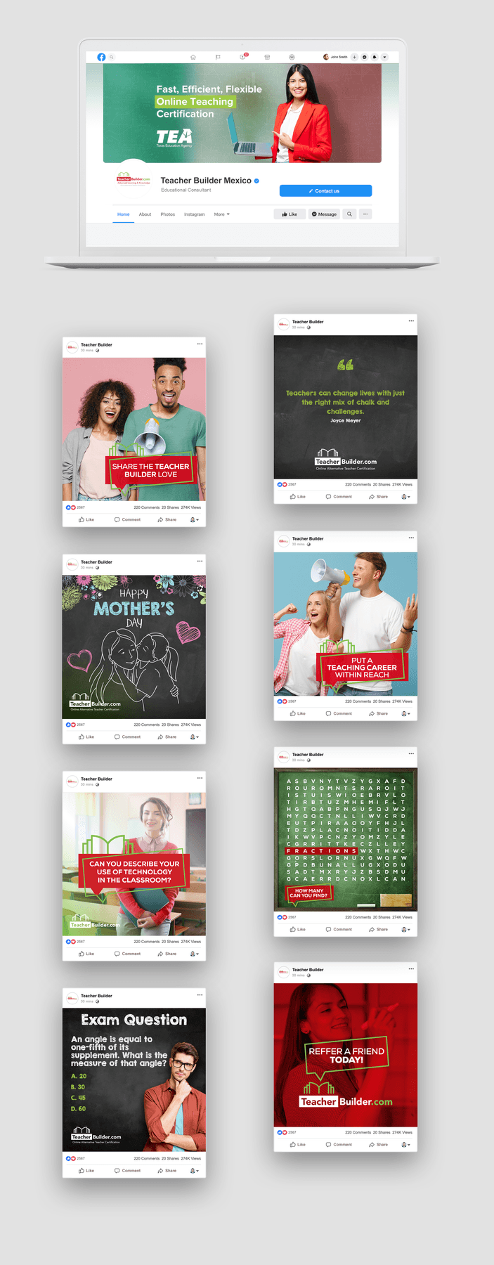 Teacher Builder - Social