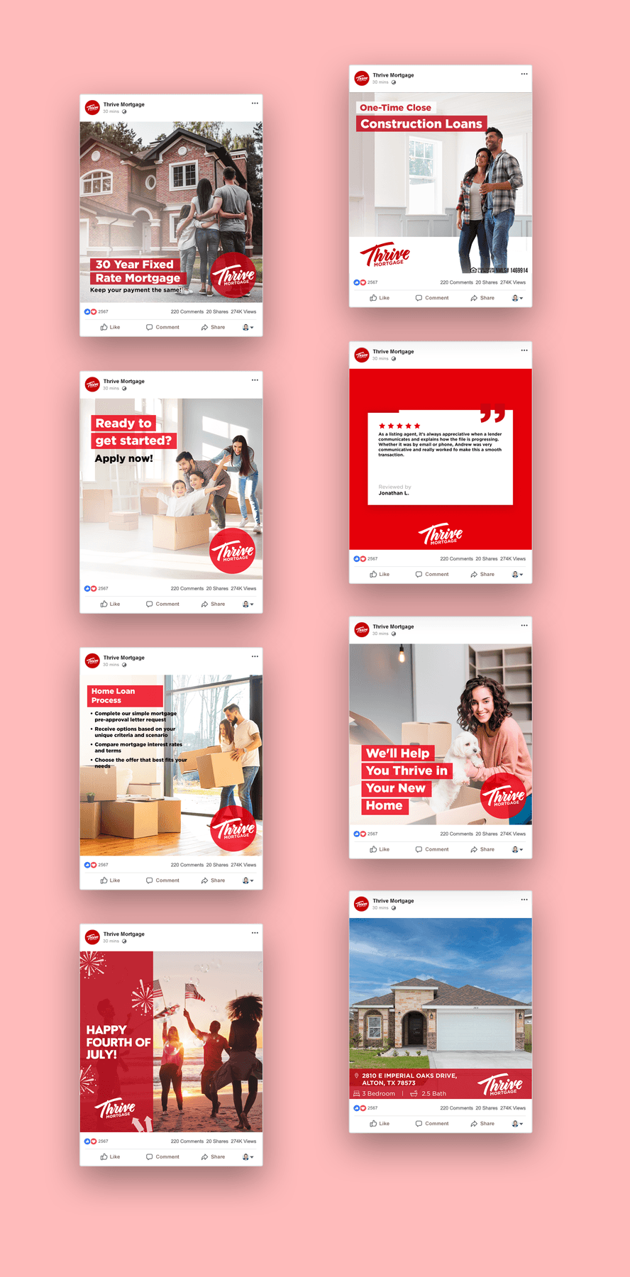 Thrive Mortgage - Social