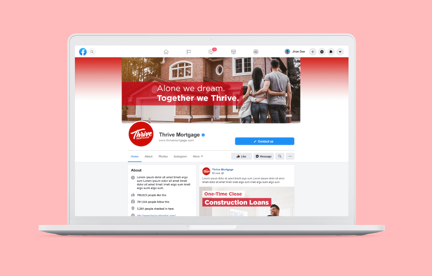 Thrive Mortgage - Social