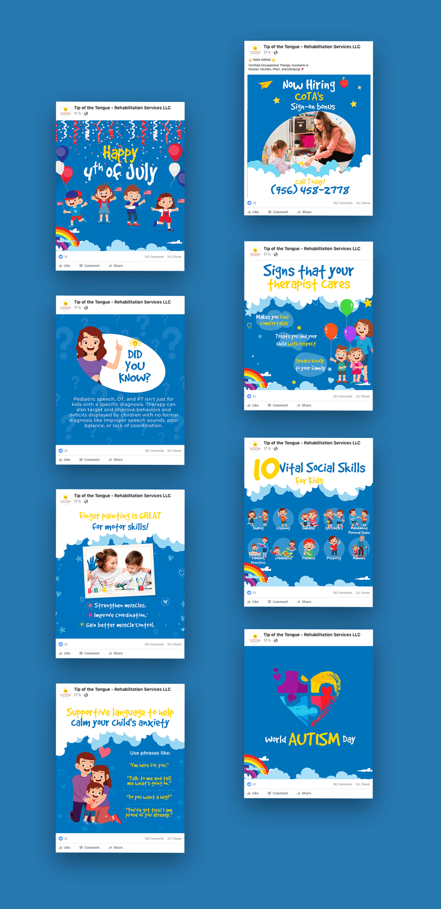 Tip of the Tongue Rehab - Social