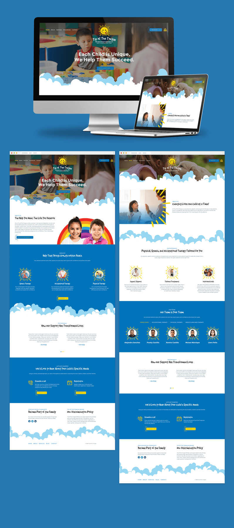 Tip of the Tongue Rehab - Website