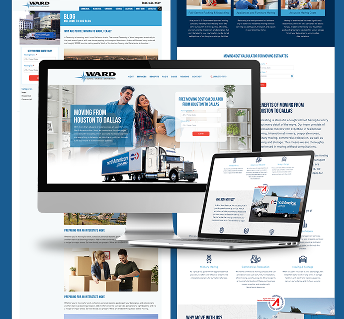 Ward North American - Website