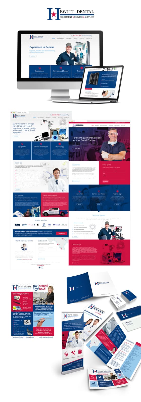 Hewitt Dental - Full project showcase