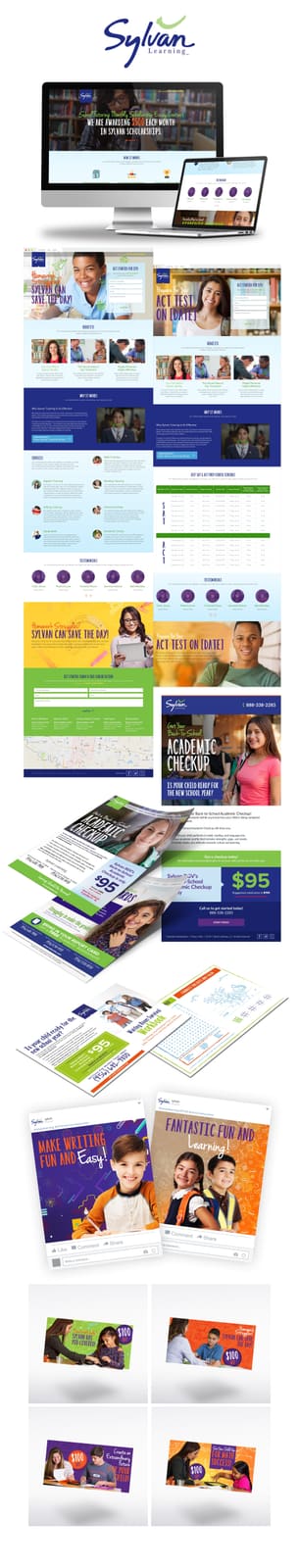 Sylvan Learning - Full project showcase